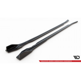 MAXTON Side Skirts Diffusers V.2 Audi e-Tron GT / RS GT Mk1