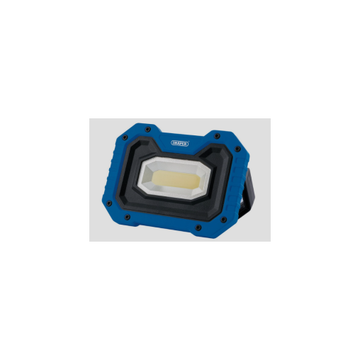 Lampe de travail COB LED 5W 500 Lumens Draper Tools bleu 4 piles AA fournies Lampe de travail COB LED 5W 500 Lumens Draper Tools bleu 4 piles AA fournies