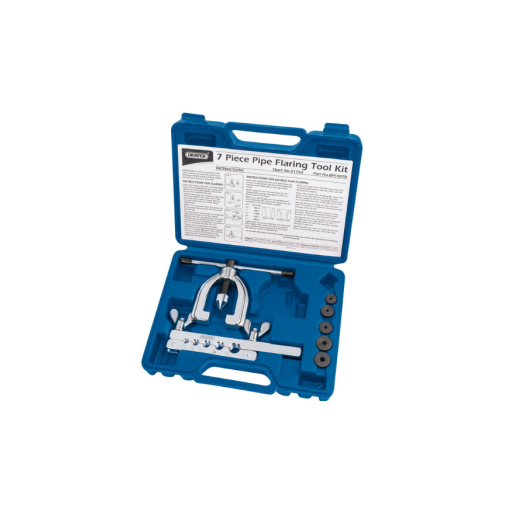 Kit d'évasement de conduite de frein Draper Tools (7 pièces) Kit d'évasement de conduite de frein Draper Tools (7 pièces)
