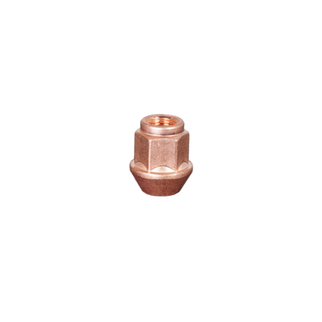 Ecrou EVO Corse cuivre type cooper 14x150 clé 19 cone 60° L29mm ouvert