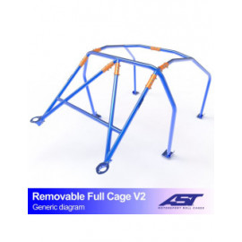 Arceau de sécurité AST Trackday/Loisir 6 points pour TOYOTA MR-2 (W30) 2-portes Roadster