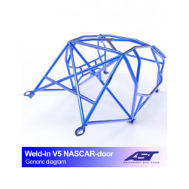 Arceau AST Drift (Type Nascar) à souder FIA 8 points pour BMW (E46) 3-Series E46 3-portes Compact RWD