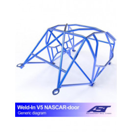 Arceau AST Drift (Type Nascar) à souder FIA 8 points pour BMW (E36) 3-Series E36 4-portes Berline RWD