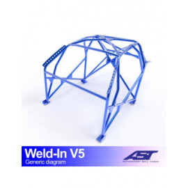 Arceau AST à souder FIA 8 points pour RENAULT R19 (Phase 1/2) 4-portes Berline