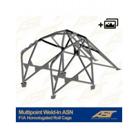 Arceau AST Multipoints à souder FIA 10 points pour HYUNDAI Kona (OS) 5-portes SUV