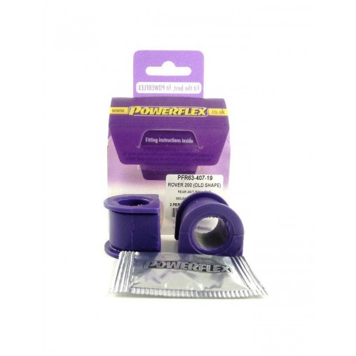 Silent-Bloc Powerflex Barre Anti-Roulis Arrière 19mm Rover 200 (1989-1995), 400 (1990-1995)