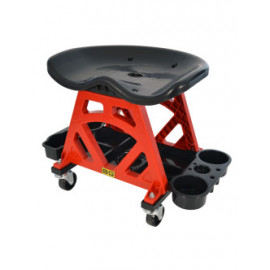 Siège de travail ergonomique sur roulettes BG Racing 582x353x431mm Siège de travail ergonomique sur roulettes BG Racing 582x353x431mm