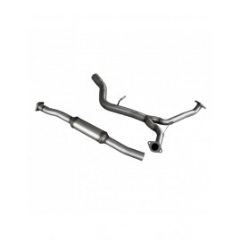 Echappement Inoxcar Tube Intermédiaire avec Silencieux SUBARU IMPREZA 4WD 2.5T WRX STi 10MY 300CV 2010-2013 diam 70