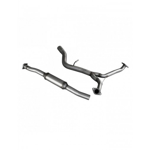 Echappement Inoxcar Tube Intermédiaire avec Silencieux SUBARU IMPREZA 4WD 2.5T WRX STi 10MY 300CV 2010-2013 diam 70