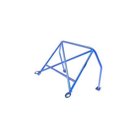 Demi arceau de sécurité arrière AST Trackday/Loisir 4 points pour RENAULT Clio (Phase 2) 3-portes Hayon