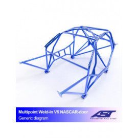 Arceau AST Drift (Type Nascar) structure à souder FIA 10 points pour BMW (E30) 3-Series E30 2-portes Coupe RWD
