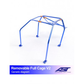 Arceau de sécurité AST Trackday/Loisir 6 points pour BMW (E37) Z3 E37 2-portes Roadster RWD