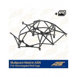 Arceau AST Multipoints à souder FIA 10 points pour PORSCHE Boxter (986) 2-portes Roadster