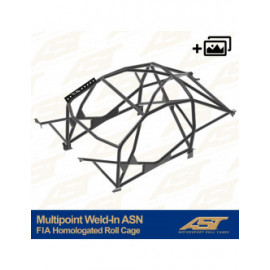 Arceau AST Multipoints à souder FIA 10 points pour PORSCHE Boxter (986) 2-portes Roadster