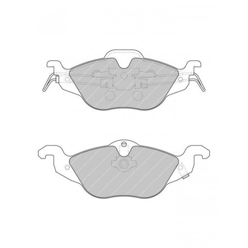 Plaquettes de Frein Ferodo DS2500 Avant Opel Astra G 1.7 TD