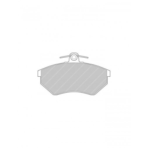 Plaquettes de Frein Ferodo DS2500 Avant Volkswagen Golf2 G60 / 3 VR6 / 16S