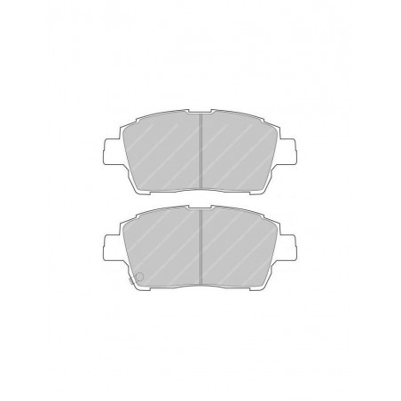 Plaquettes de Frein Ferodo DS2500 Avant Toyota Yaris