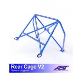 Demi arceau de sécurité arrière AST Trackday/Loisir 4 points pour BMW (E37) Z3 E37 2-portes Roadster RWD Hard Top