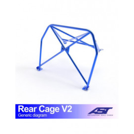 Demi arceau de sécurité arrière AST Trackday/Loisir 4 points pour BMW (E37) Z3 E37 2-portes Roadster RWD Hard Top