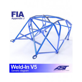 Arceau AST à souder FIA 8 points pour MERCEDES E-Class (W124) 4-portes Berline