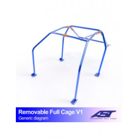 Arceau de sécurité AST Trackday/Loisir 6 points pour SEAT Ibiza (021) 3-portes Hayon