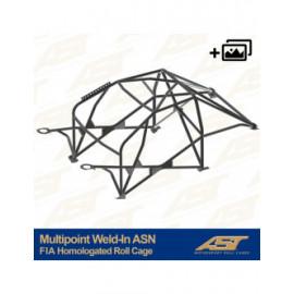 Arceau AST Multipoints à souder FIA 10 points pour RENAULT Clio (Phase 3) 3-portes Hayon