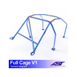 Arceau de sécurité AST Trackday/Loisir 6 points pour BMW (E36) 3-Series E36 2-portes Coupe RWD