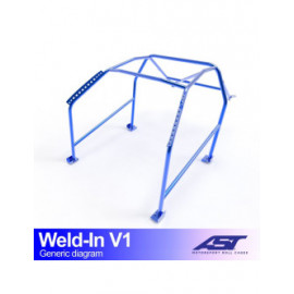 Arceau AST à souder FIA 8 points pour BMW (E46) 3-Series E46 3-portes Compact RWD Arceau AST à souder FIA 8 points pour BMW (E46) 3-Series E46 3-portes Compact RWD