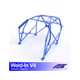 Arceau AST à souder FIA 8 points pour BMW (E46) 3-Series E46 3-portes Compact RWD Arceau AST à souder FIA 8 points pour BMW (E46) 3-Series E46 3-portes Compact RWD