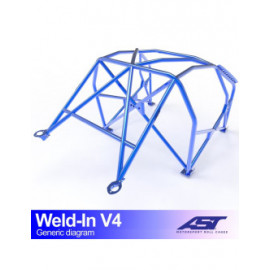 Arceau AST à souder FIA 8 points pour BMW (E46) 3-Series E46 3-portes Compact RWD Arceau AST à souder FIA 8 points pour BMW (E46) 3-Series E46 3-portes Compact RWD