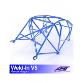 Arceau AST à souder FIA 8 points pour BMW (E34) 5-Series E34 4-portes Berline RWD