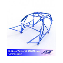 Arceau AST Drift (Type Nascar) structure à souder FIA 10 points pour BMW (E46) 3-Series E46 3-portes Compact RWD