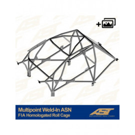 Arceau AST Multipoints à souder FIA 10 points pour MITSUBISHI Lancer EVO X 4-portes Berline