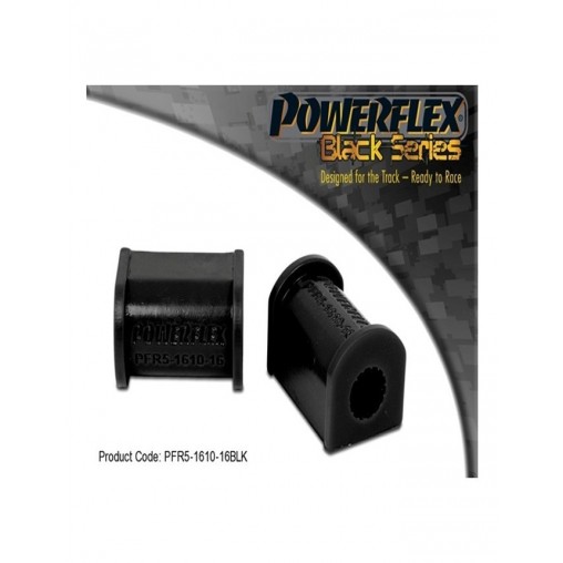 Silent Bloc Powerflex Black Anti-Roulis Arrière 16mm BMW E21 (2 Pièces)