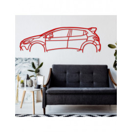 Décoration murale Art Design - silhouette Renault CLIO IV RS