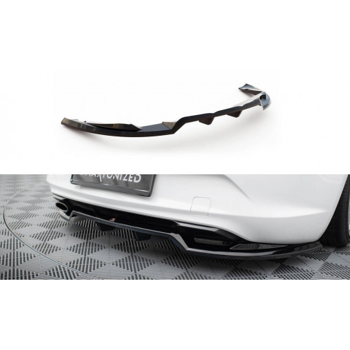 MAXTON Central Rear Splitter (with vertical bars) Opel Cascada