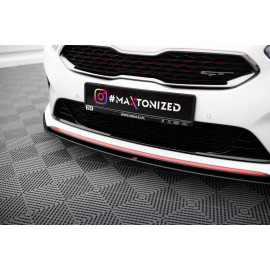 MAXTON Street Pro Front Splitter Kia Ceed GT Mk3 / Proceed Mk1