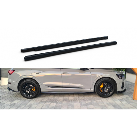 MAXTON Side Skirts Diffusers Audi e-Tron S-Line