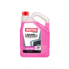 Liquide de refroidissement Motul G12 EVO -30°C (VAG) - Bidon de 5 litres