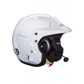 Casque Stilo Venti Trophy Plus Composite blanc intérieur noir