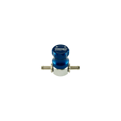 Régulateur de pression de Turbo Turbosmart Boost-Tee Bleu Régulateur de pression de Turbo Turbosmart Boost-Tee Bleu