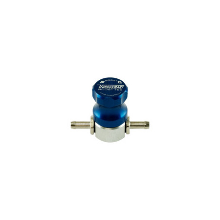 Régulateur de pression de Turbo Turbosmart Boost-Tee Bleu