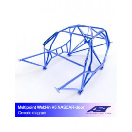 Arceau AST Drift (Type Nascar) structure à souder FIA 10 points pour NISSAN 350Z (Z33) 3-portes Coupe