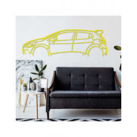 Décoration murale Art Design - silhouette Renault CLIO IV RS