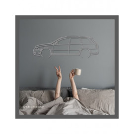 Décoration murale Art Design - silhouette Audi RS4 2000
