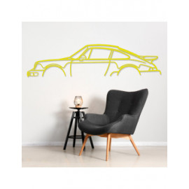 Décoration murale Art Design - silhouette Porsche 911 CLASSIC