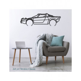 Décoration murale Art Design - silhouette Lancia STRATOS CLASSIC Décoration murale Art Design - silhouette Lancia STRATOS CLASSIC