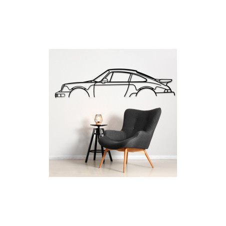 Décoration murale Art Design - silhouette Porsche 911 CLASSIC