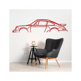 Décoration murale Art Design - silhouette Porsche 911 CLASSIC Décoration murale Art Design - silhouette Porsche 911 CLASSIC