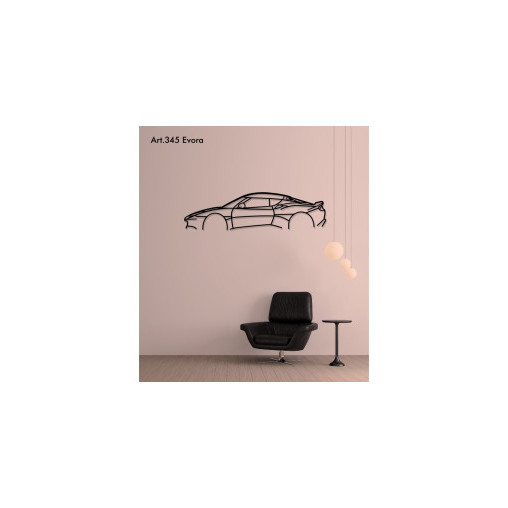 Décoration murale Art Design - silhouette Lotus EVORA Décoration murale Art Design - silhouette Lotus EVORA